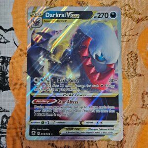 Darkrai VStar 99/189 Astral Radiance Promo Jumbo Oversized Card LP Oversize